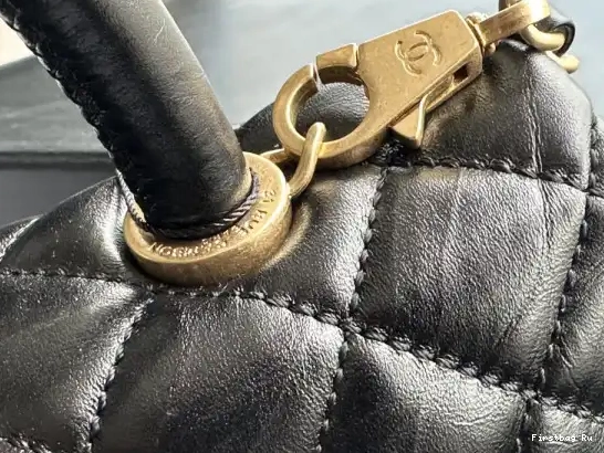 First Bag Ru BAG CHANEL LARGE FLAP HANDLE WITH TOP 0628